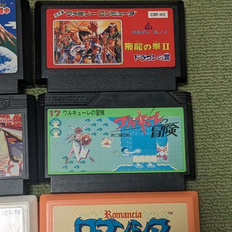 ファミコン本体 カセット16個セット+接触の悪いカセット12個 ファミコン本体 カセット16個セット+接触の悪いカセット12個