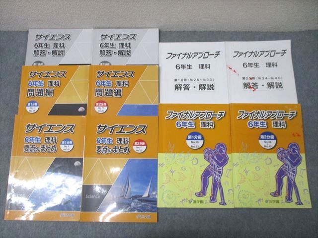 浜学園6年生ファイナルアプローチ/サイエンス　理科　2023年版 楽天市場】浜学園 小6 ファイナルアプローチ/サイエンス理科 第1