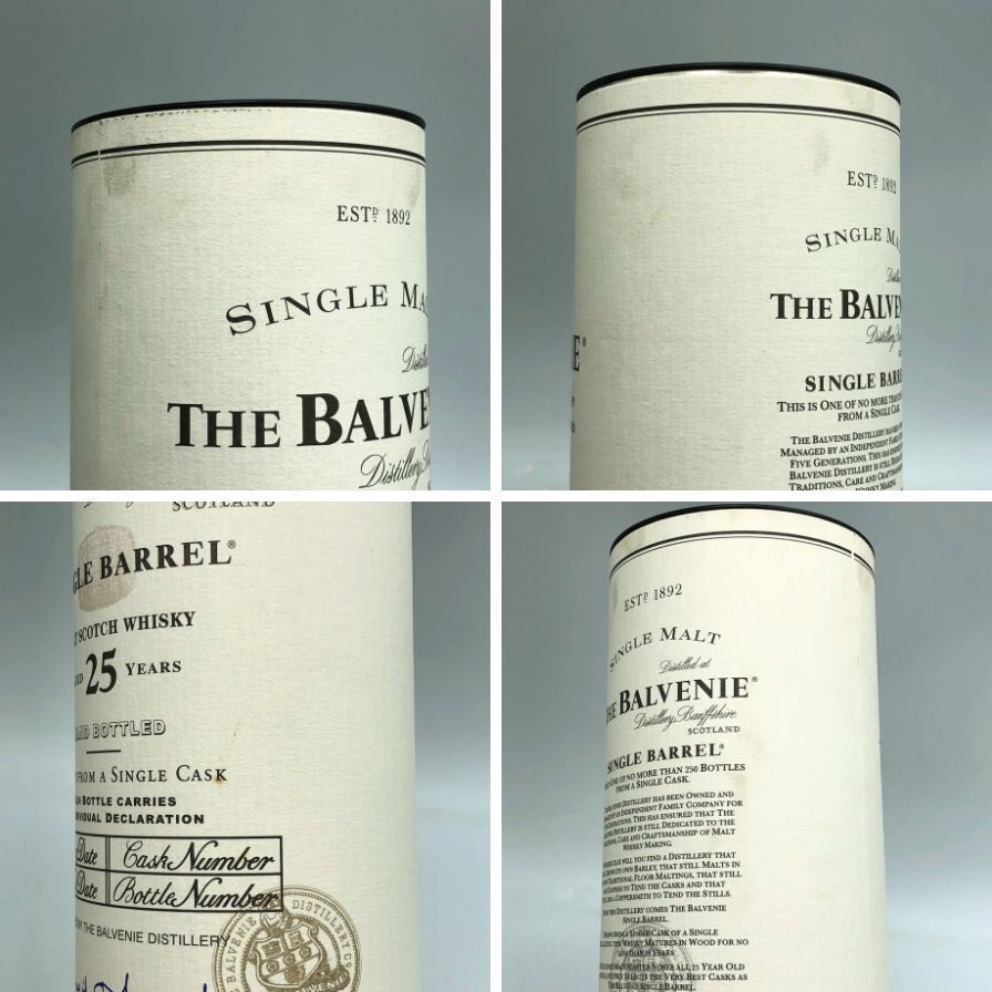 ザ バルヴェニー 25年 シングルバレル 700ml 46.9% - メルカリ