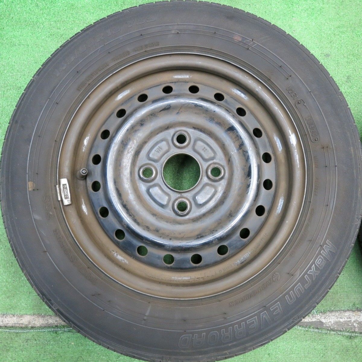 4本価格☆145/80R13 オートバックス Maxrun EVERROAD スチール