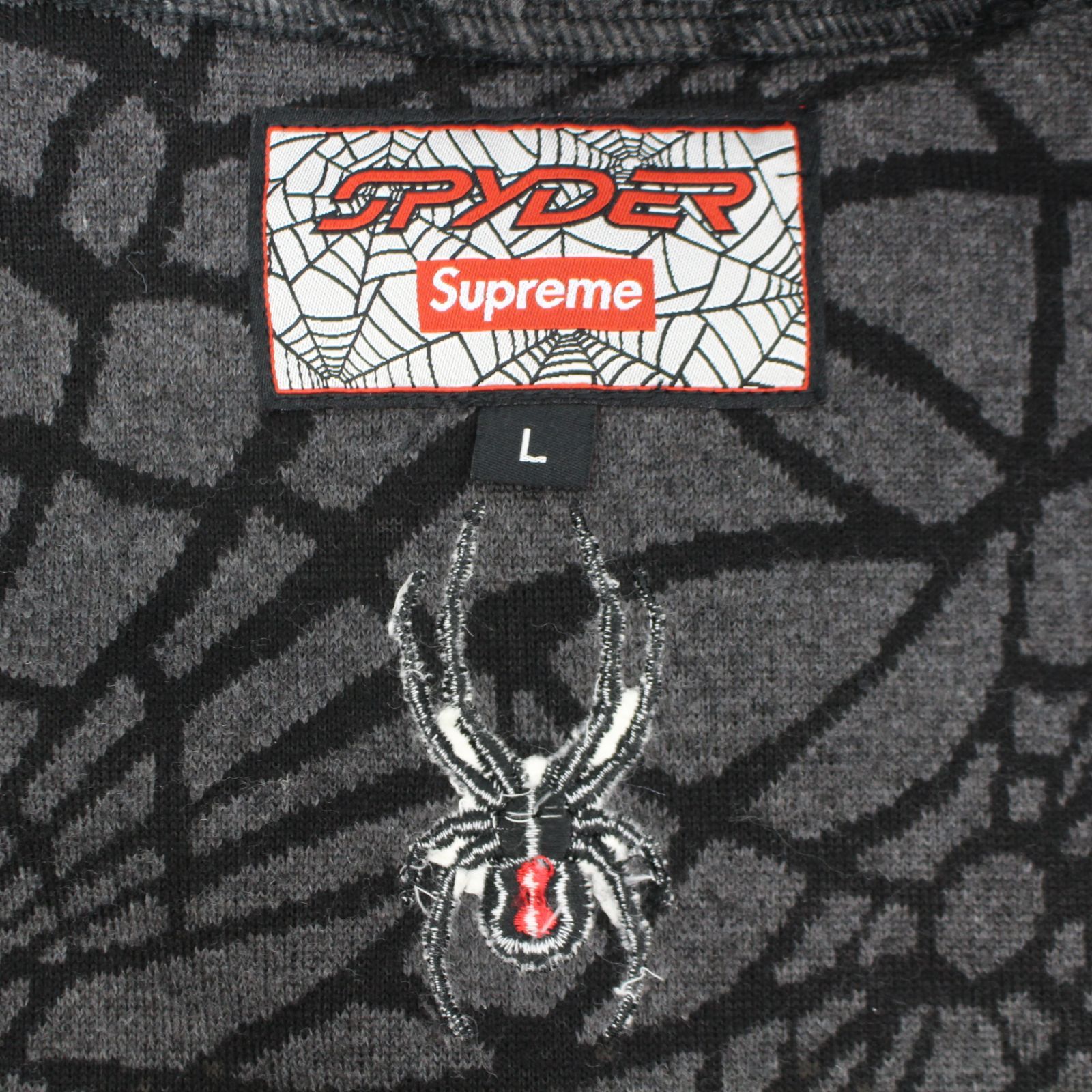 IS043)【美品】SUPREME × SPYDER シュプリーム×スパイダー ウェブポ
