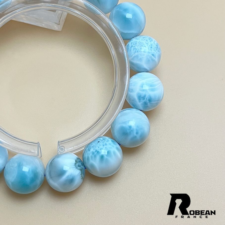 綺麗 EU製 定価28万円☆ROBEAN・ドミニカ共和国産のラリマー