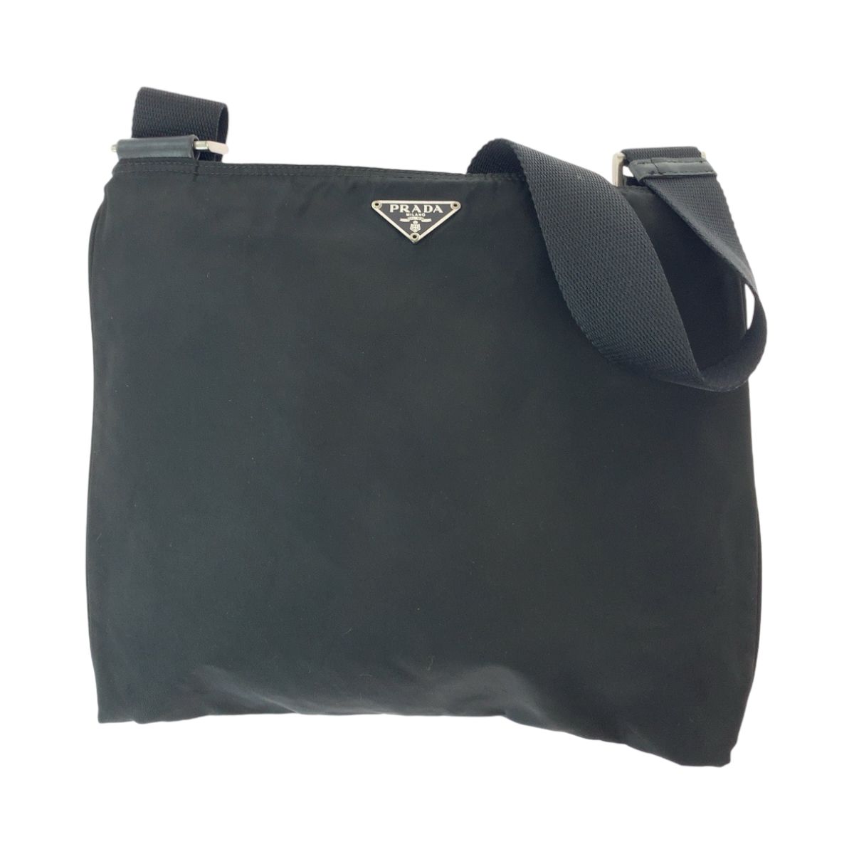 美品 プラダ ショルダーバッグ 三角ロゴ ポシェット PRADA - 美品 PRADA 三角ロゴ ショルダーバッグ ポシェット