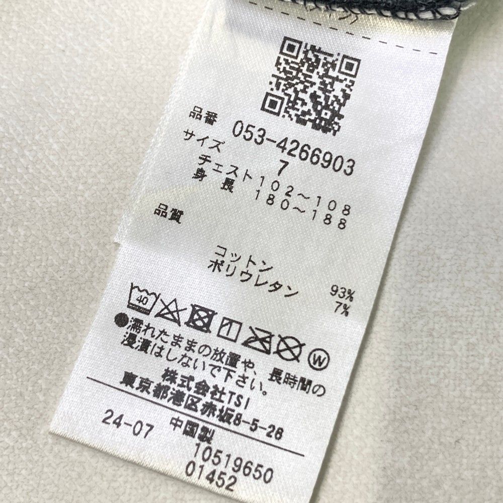 サイズ：7 PEARLY GATES パーリーゲイツ 2024年 ハイネック 長袖