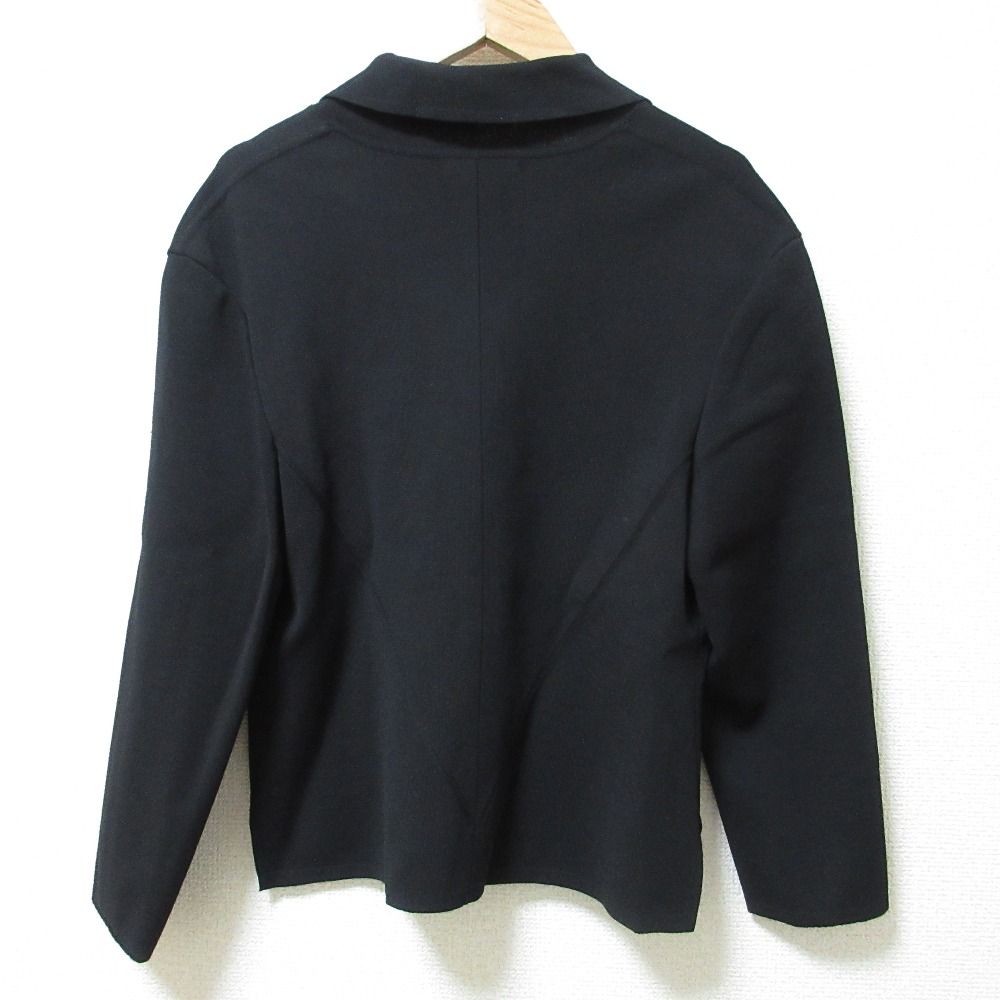 美品 CHANEL シャネル ココマークボタン フェイクポケット ニット  