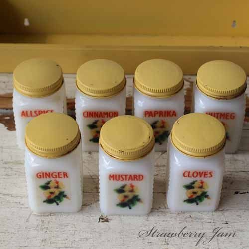 IKI-509   アメリカアンティーク スパイスボトルセット IKI-509 アメリカアンティーク スパイスボトル ボトルセット