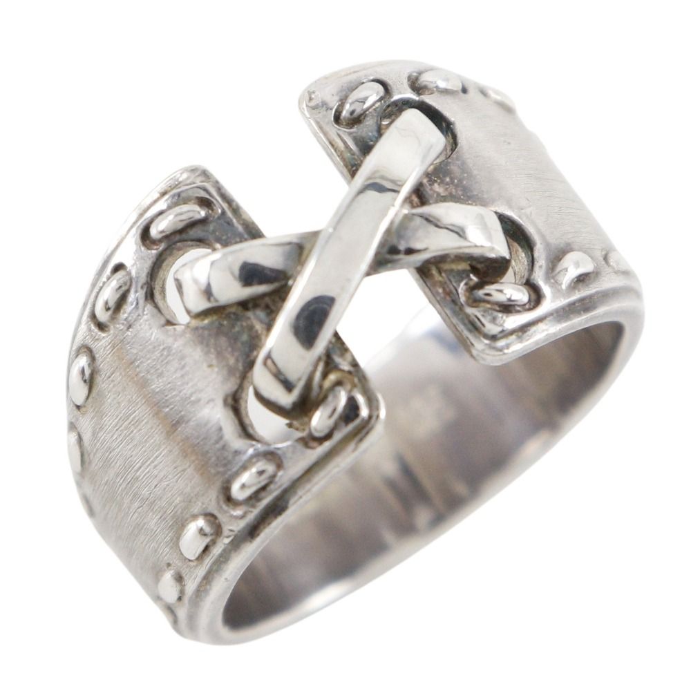 HERMES エルメス メキシコリング ビンテージ シルバー925 10.5号 ユニセックス 7.03g リング 指輪