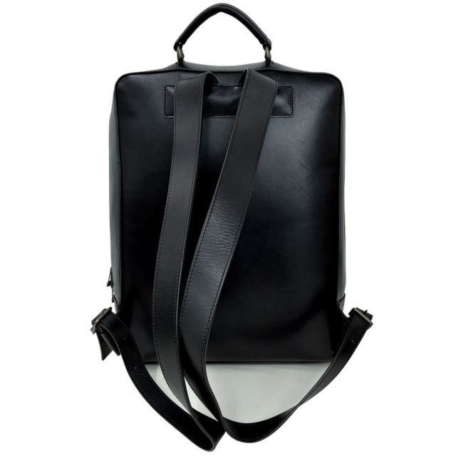 MOTHER HOUSE アンティークスクエア バックパック レザー ブラック