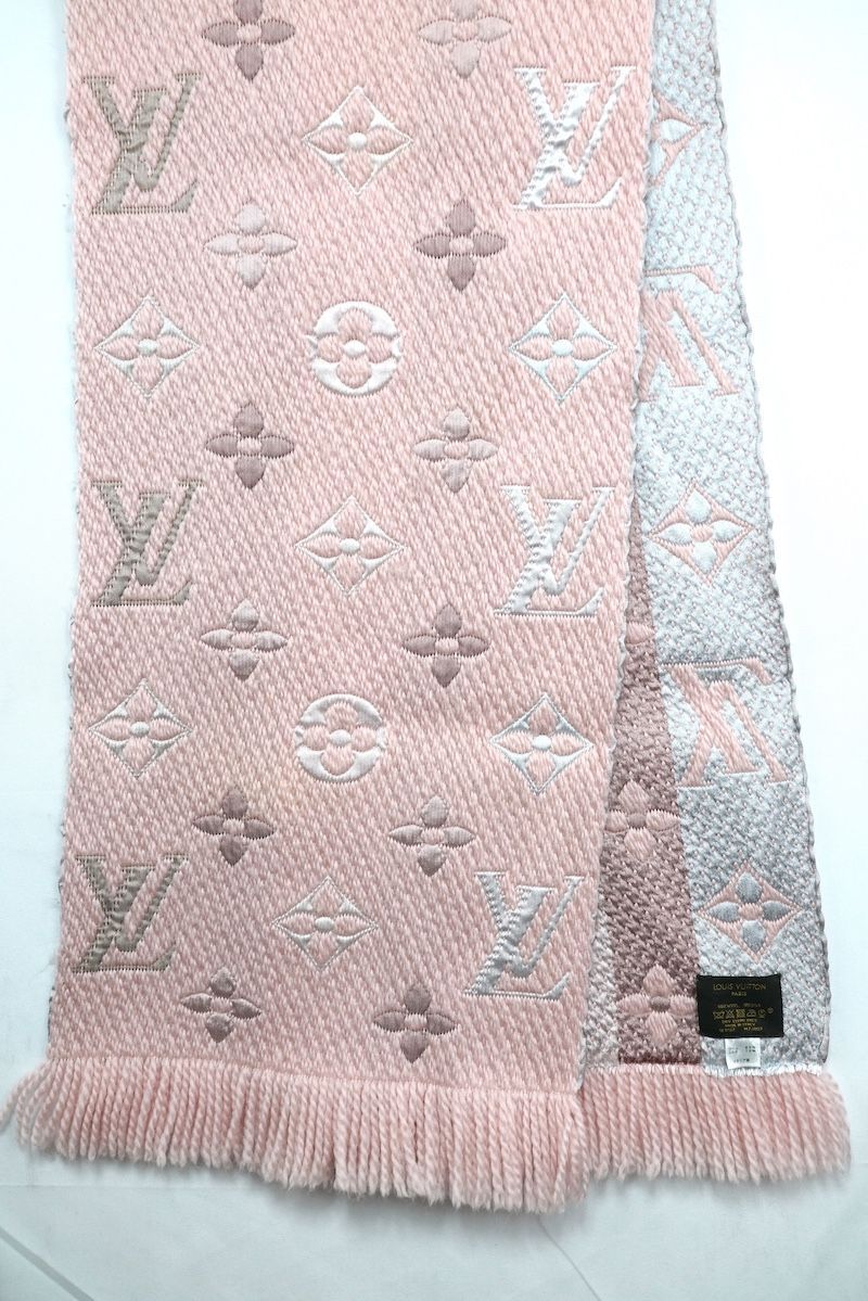 LOUISVUITTON ルイヴィトン エシャルプ ロゴマニア LV マフラー