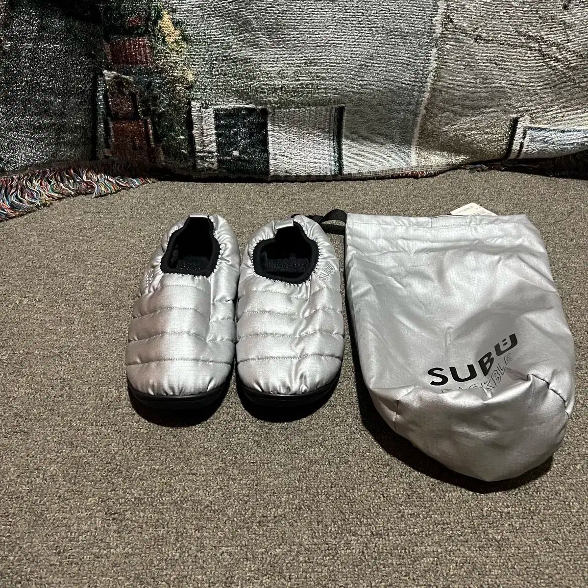 水鳥 パッカブル F -ライン 箔 シルバー subu シルバー