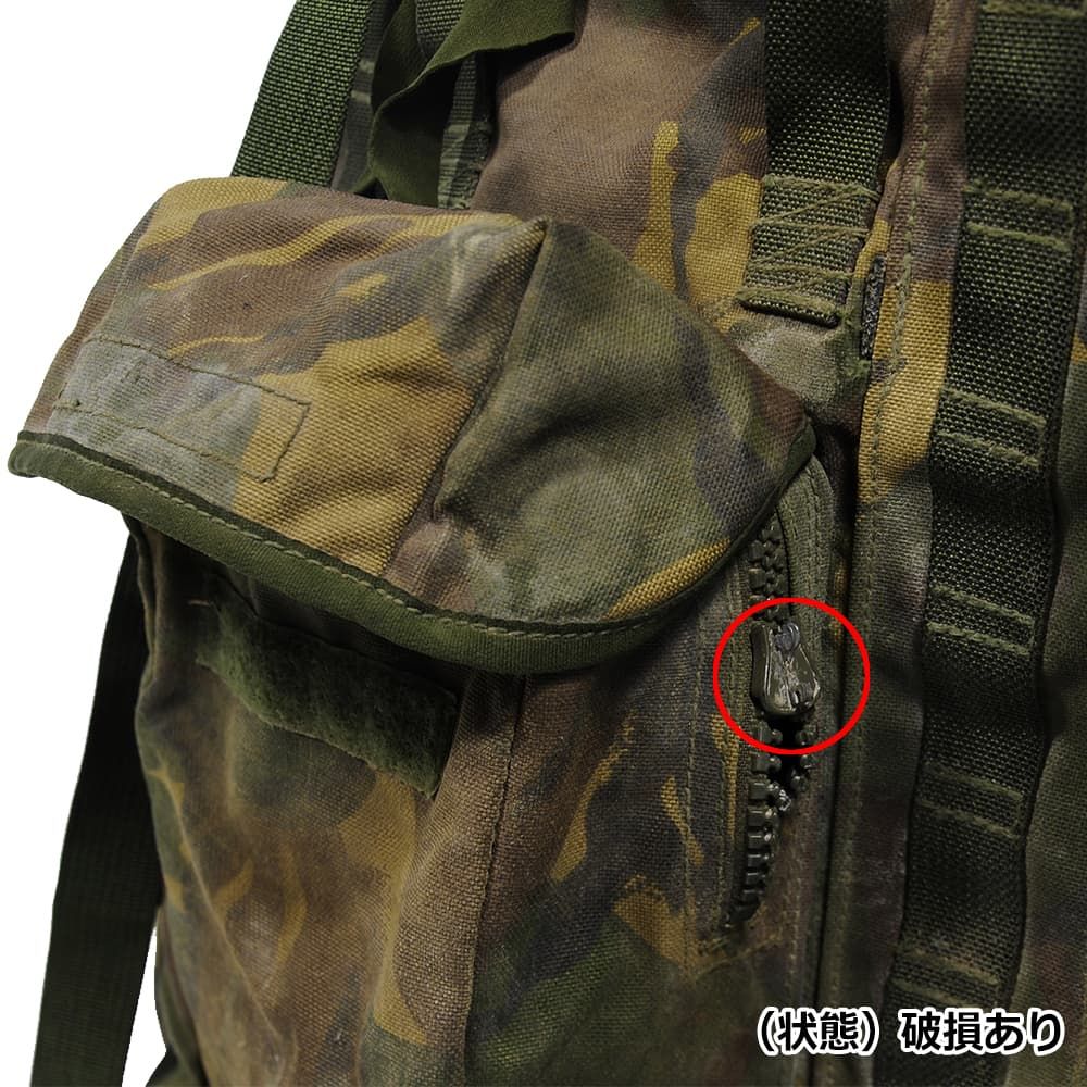イギリス軍放出品 バックパック DPM迷彩 MOLLE対応 サイドポーチ