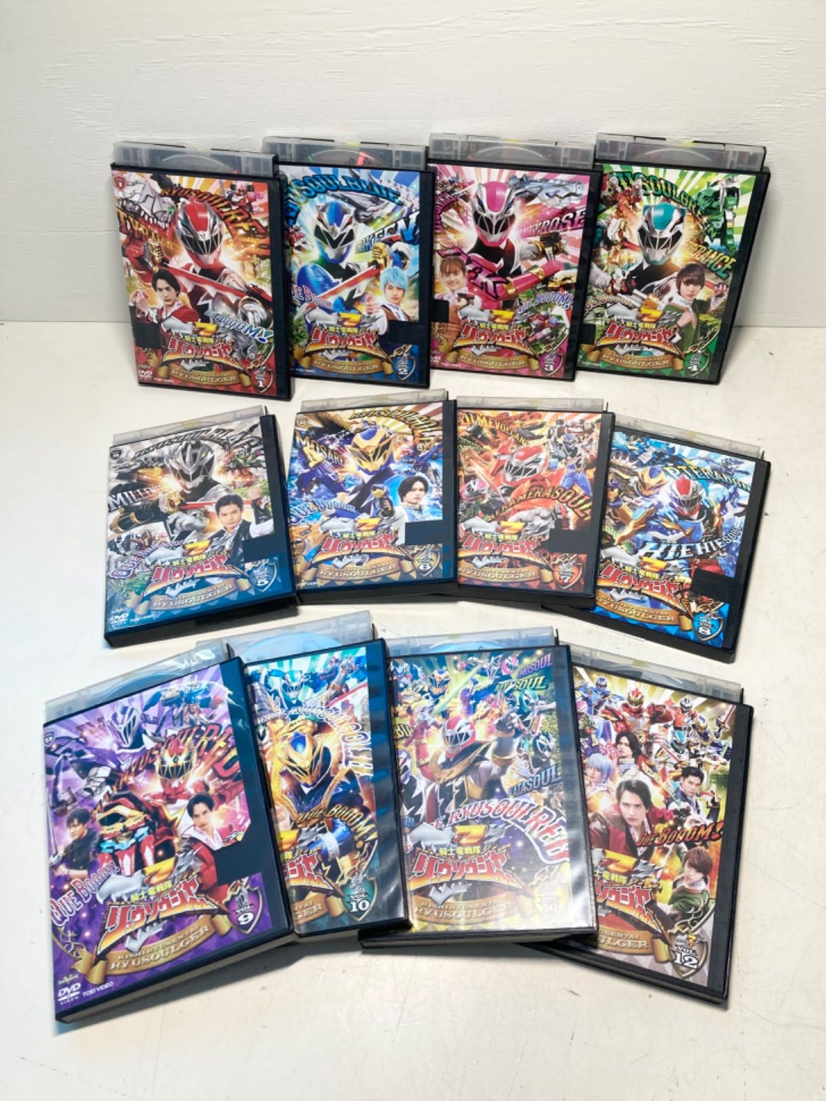 スーパー戦隊 騎士竜戦隊リュウソウジャー DVD 全12巻 + 劇場版3巻 