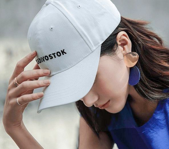 帽子】TT30 オルチャン 韓国系 シンプルキャップ ユニセックス 白