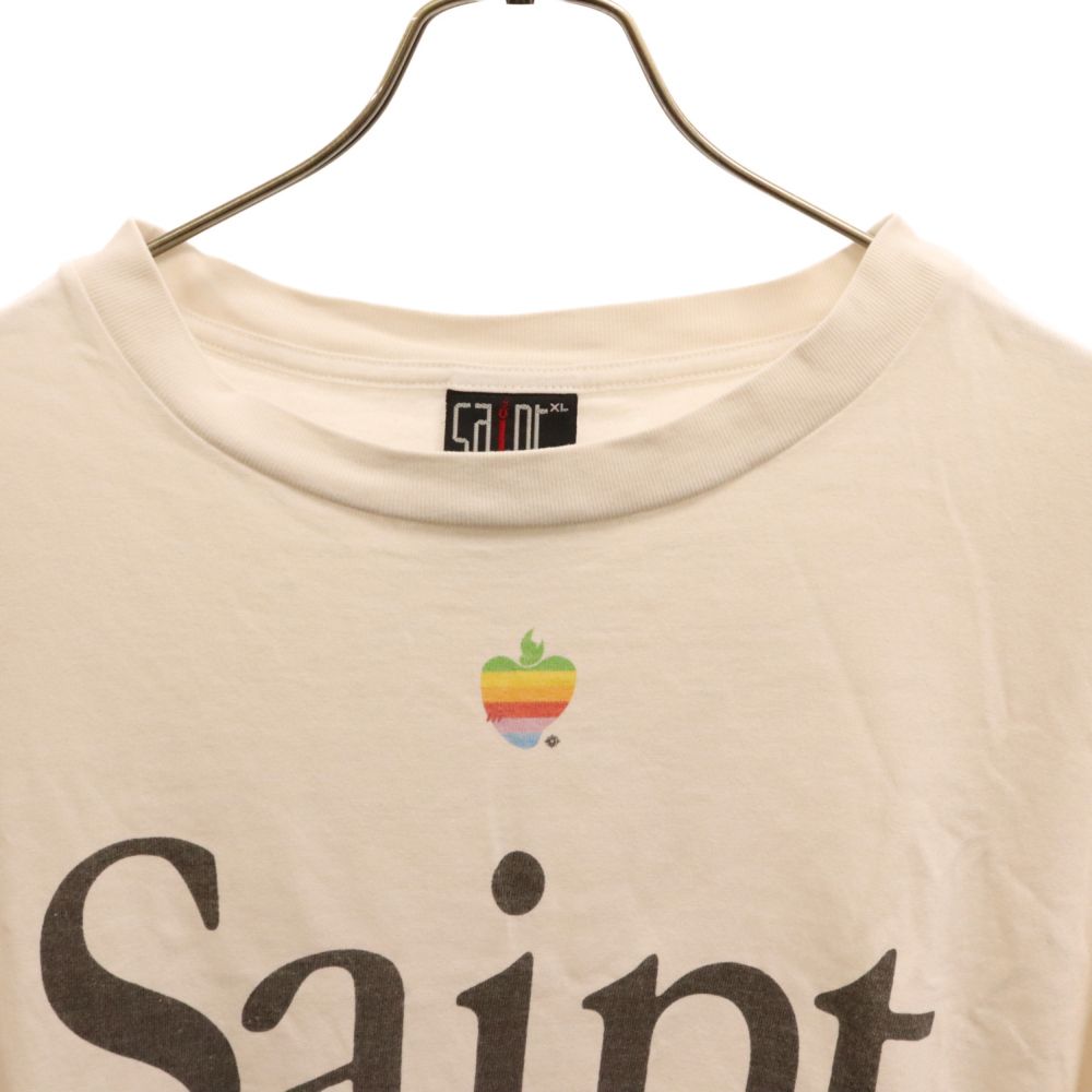 セントマイケル サイズ:L 23AW SM-A23-0000-005 SaintプリントTシャツ