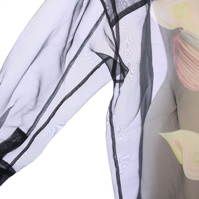 定価6.9万 新品 TELMA Printed Sheer Pullover テルマ TELMA Printed Sheer Pullover プリントシアープルオーバー