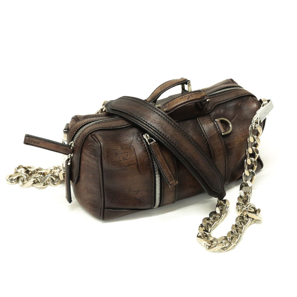 ベルルッティ Berluti エクリプス ミニ スクリットレザー 