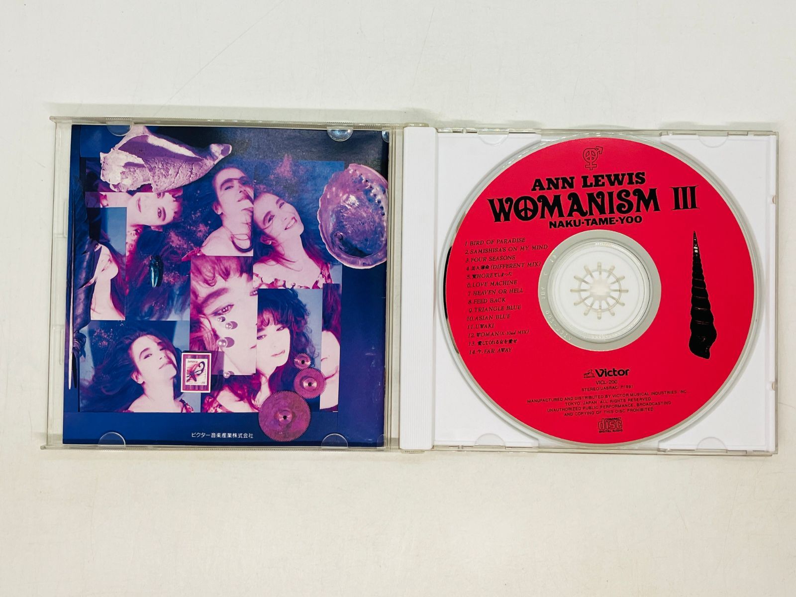 CD WOMANISM III NAKU-TAME-YOO ANN LEWIS / アン・ルイス / アルバム