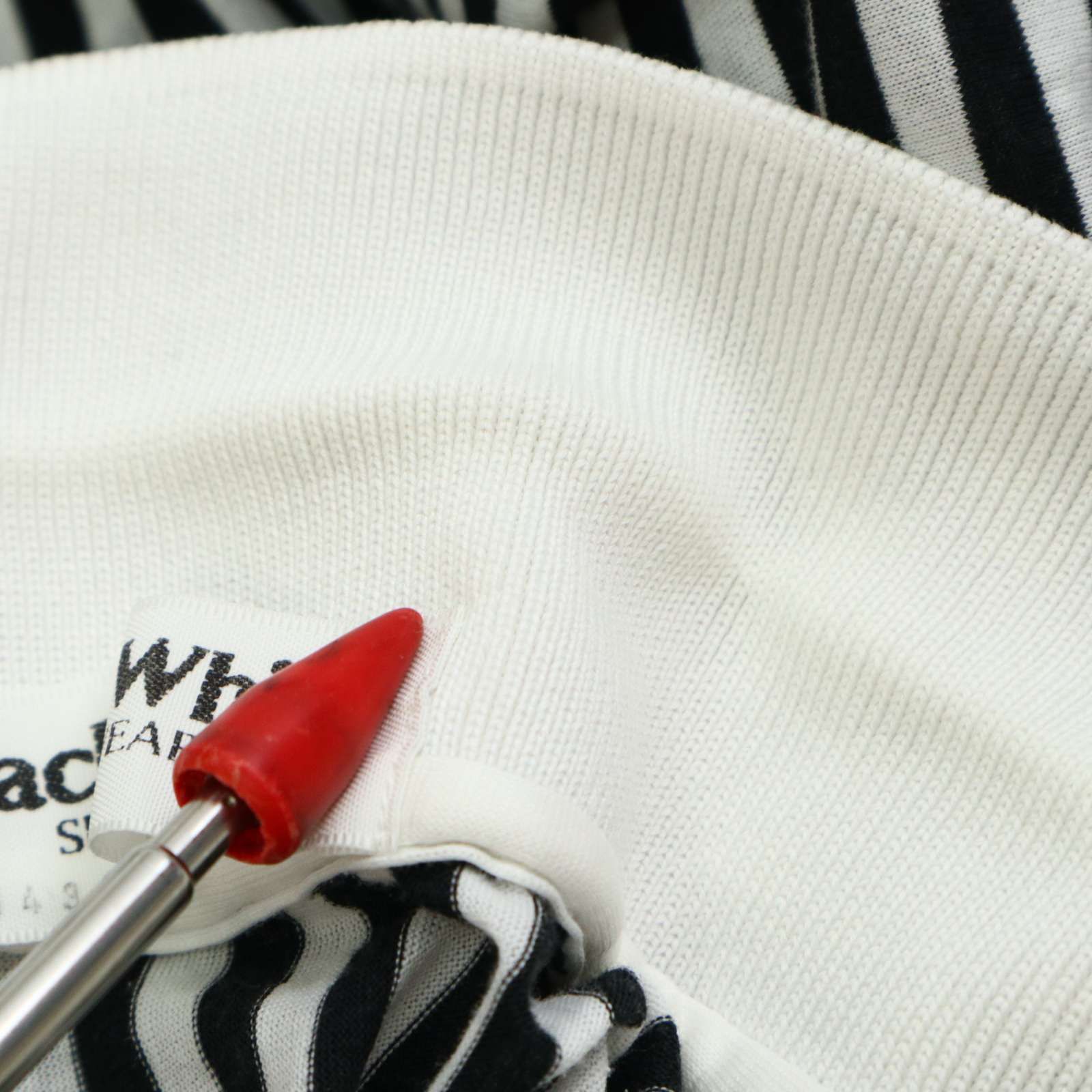 BLACK&WHITE ブラック＆ホワイト ゴルフ 春夏 ロゴ刺繍