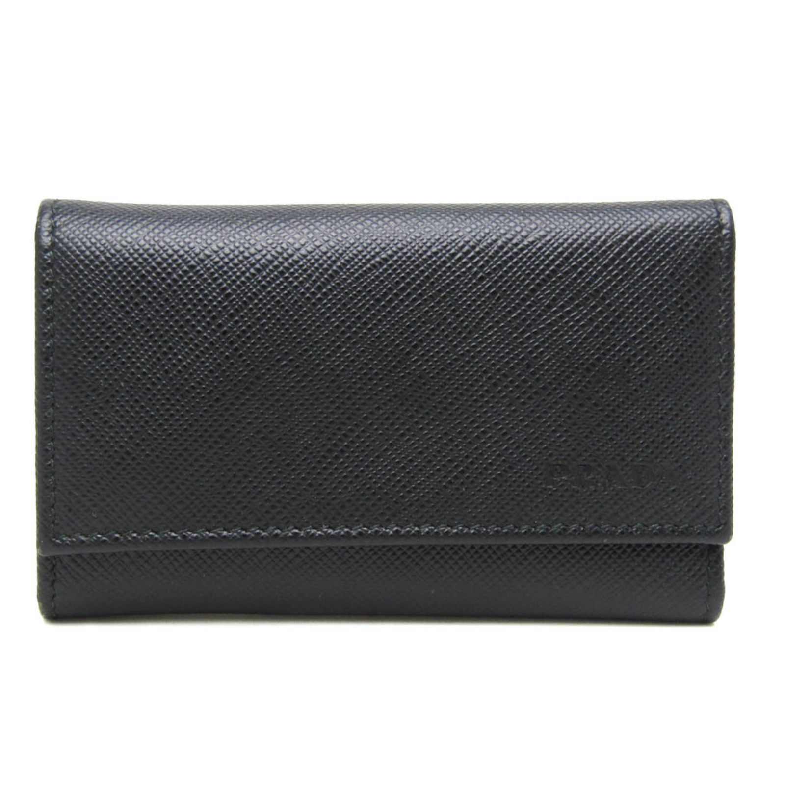 プラダ(Prada) サフィアーノ 2PG222 メンズ レザー キーケース