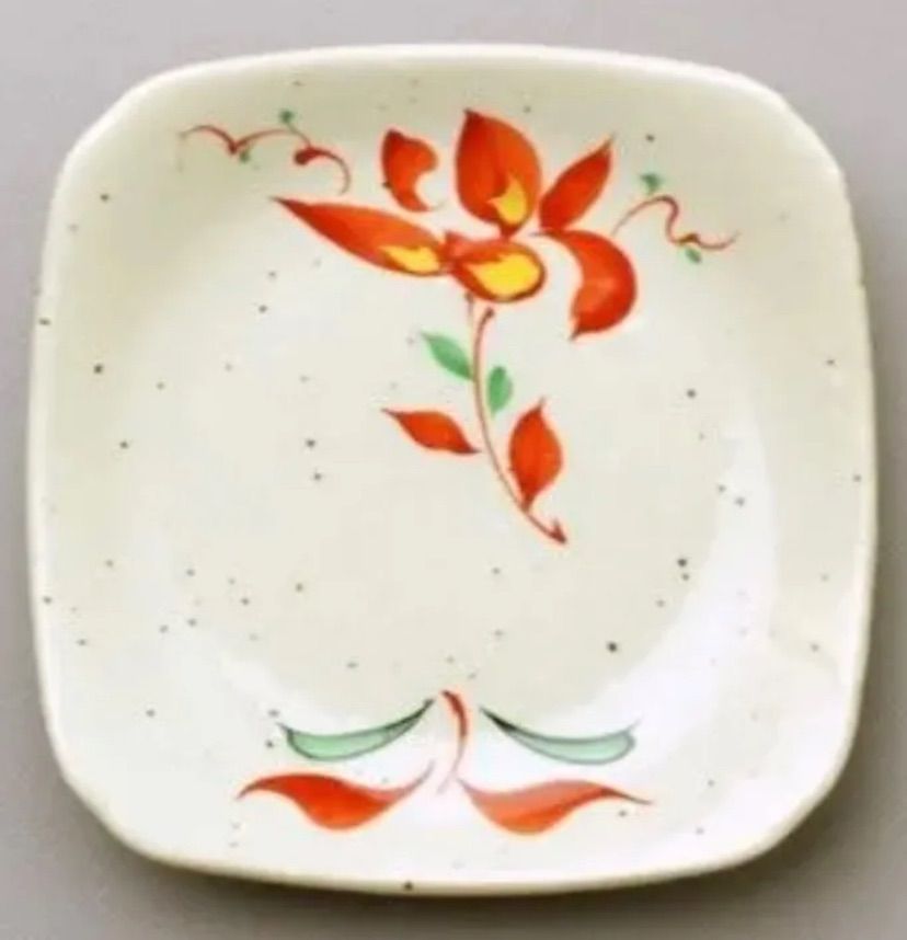 レア❣️小皿 ふきよせ 松雲作 絵変り 五枚 共箱 時限SALE》美濃焼 懐石赤絵角小皿 5柄組 ○2711353U - メルカリ