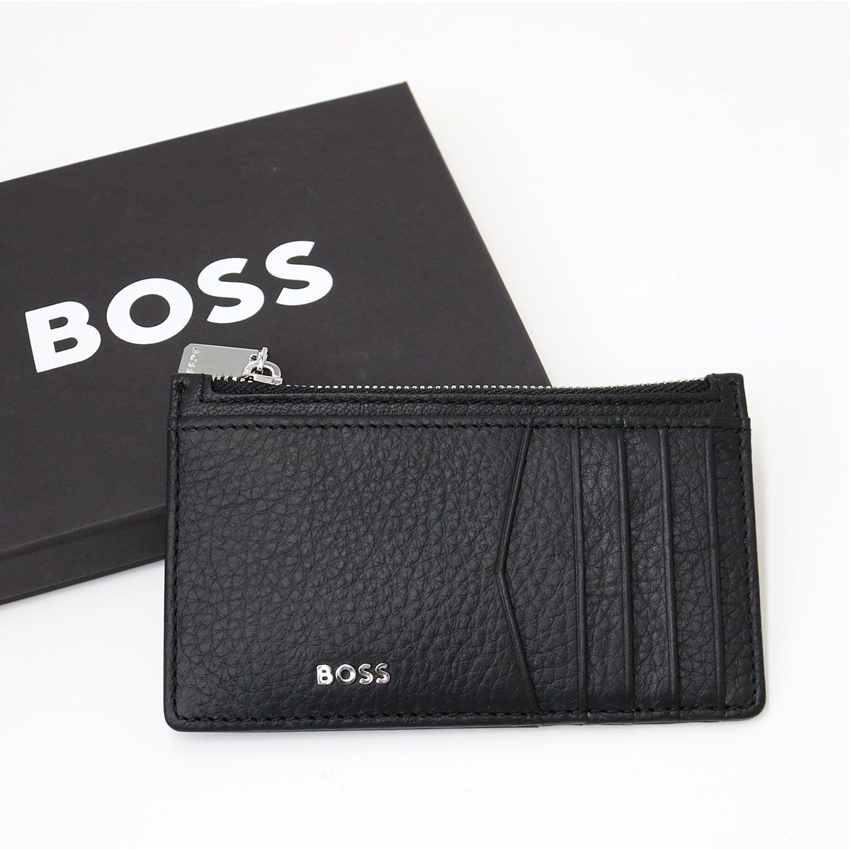 HUGO BOSS ヒューゴ ボス BOSSコレクション メンズ カードケース 50529518 New Crosstown_10cc Z 小銭入れ ミニ財布 BOX入り ロゴ ブランド