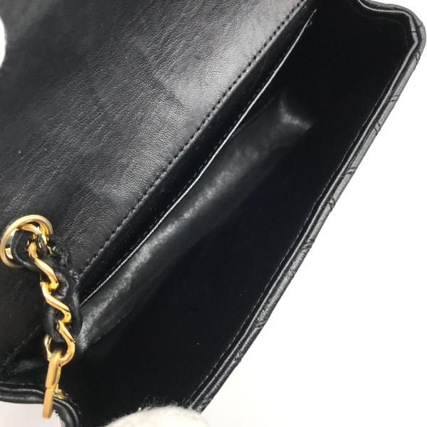 良品 CAHNEL シャネル ビコローレ デカココマーク ミニ チェーン ショルダー バッグ ブラック ｍ12355 CHANEL（シャネル） CAHNEL ビコローレ デカココマーク ミニ チェーン