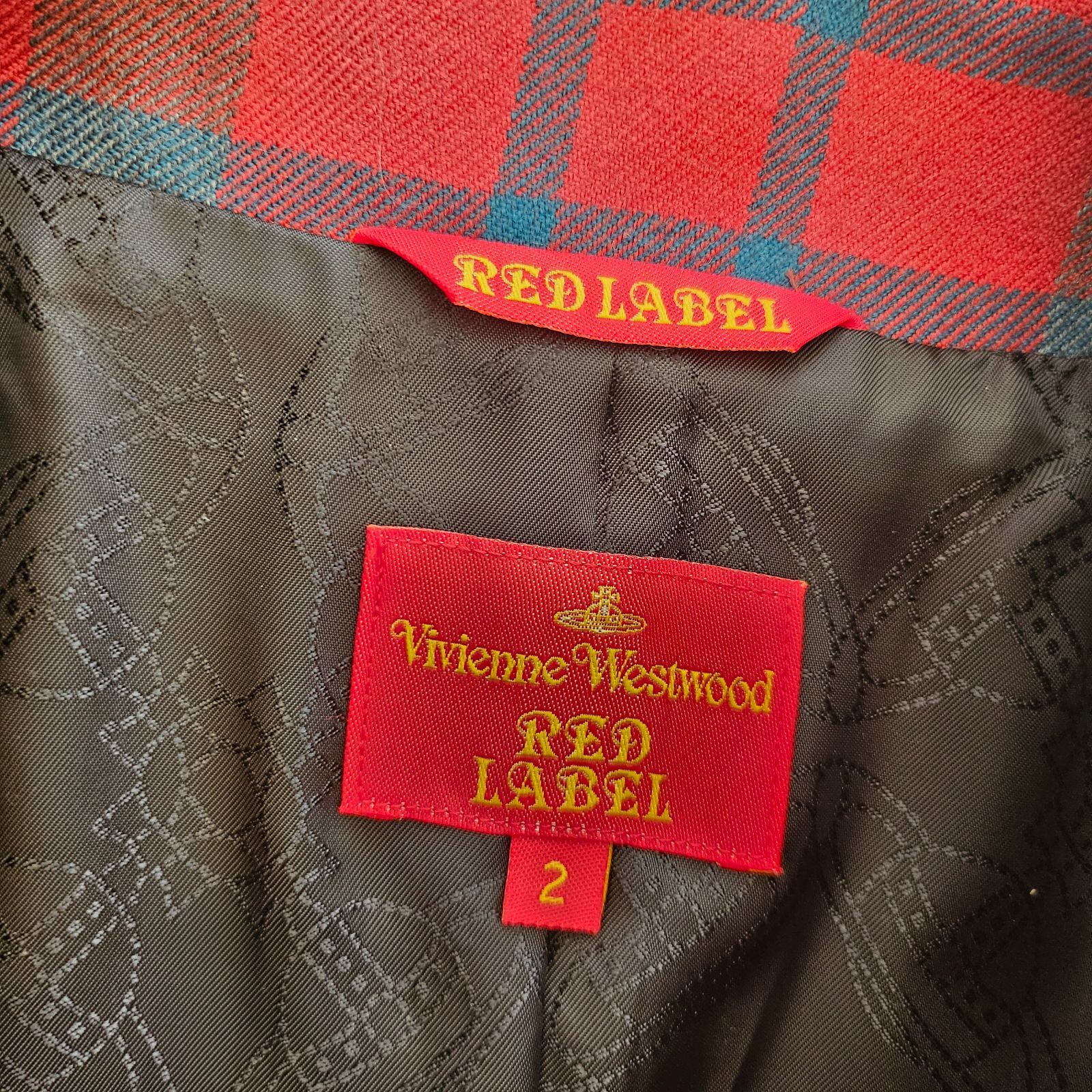 ヴィヴィアンウエストウッド レッドレーベル デザインジャケット