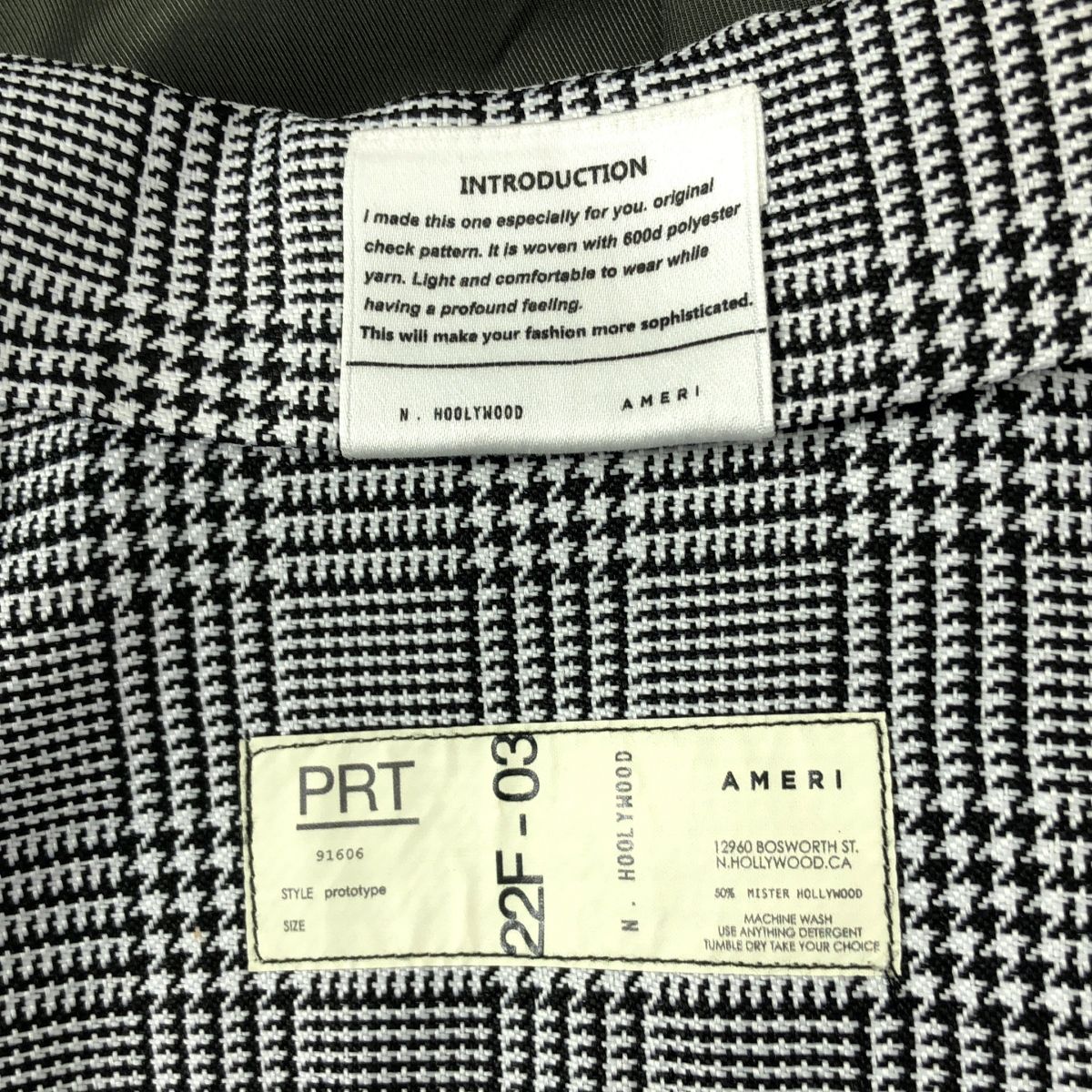 気まぐれセールAMERI×N.HOOLYWOOD☆CHECK SHIRT JK N.N.HOOLYWOOD for