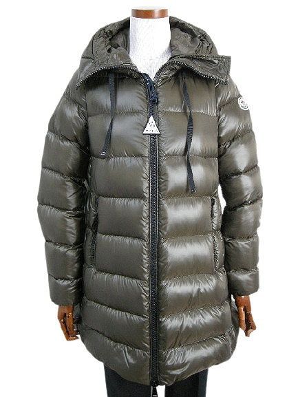 サイズ00□新品 本物□モンクレール SUYEN ダウンコート ダークカーキ 