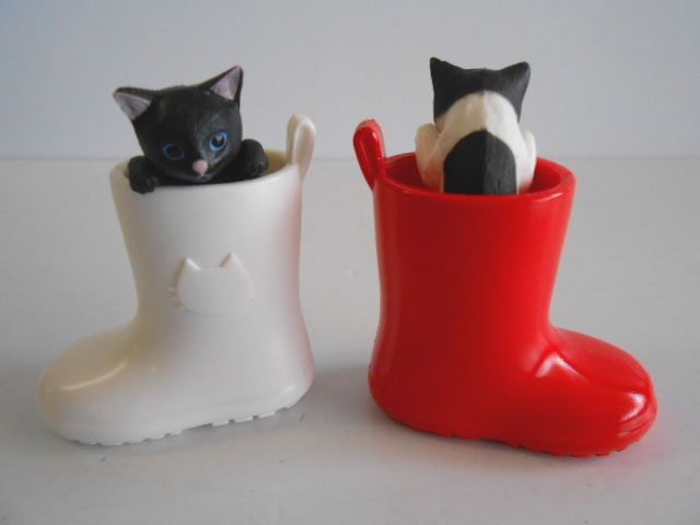 ♯Kvi20VT長ぐつ子猫全4種 - メルカリ