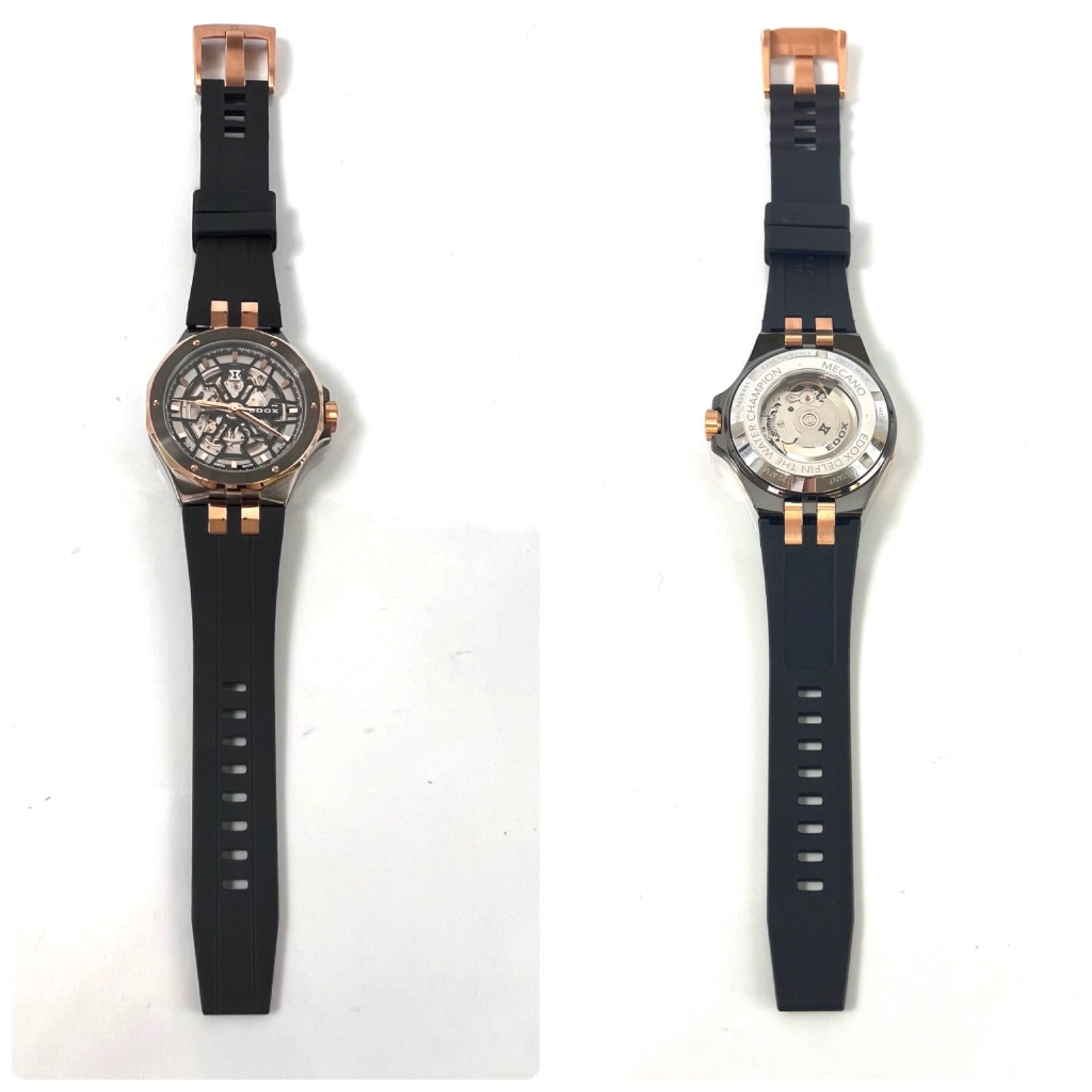 美品】エドックス EDOX デルフィン メカノ 85303 自動巻
