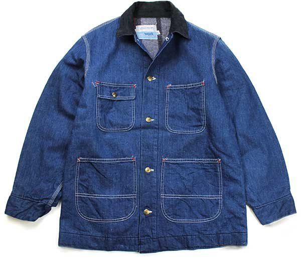 70s sears ビッグサイズ 濃紺 カバーオール ブランケット ビンテージ