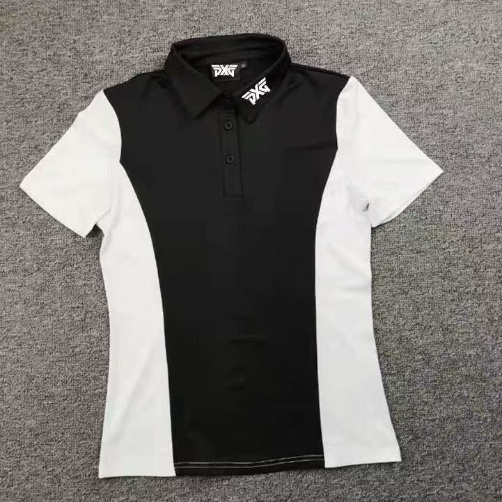 ゴルフ レディース PXG pxg 半袖 トップス ポロシャツ（ブラック）