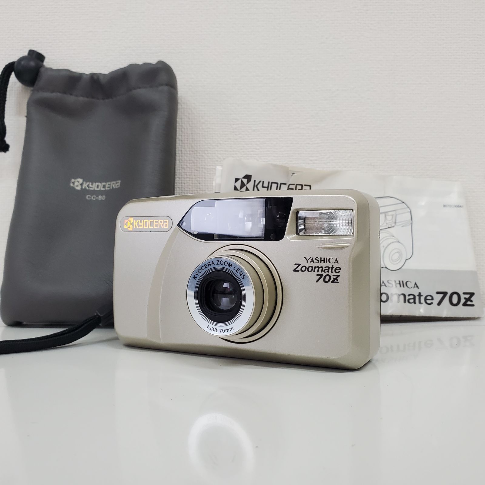 フィルムカメラ　38~70mmズームレンズ　KYOCERA フィルムカメラ 38~70mmズームレンズ KYOCERA