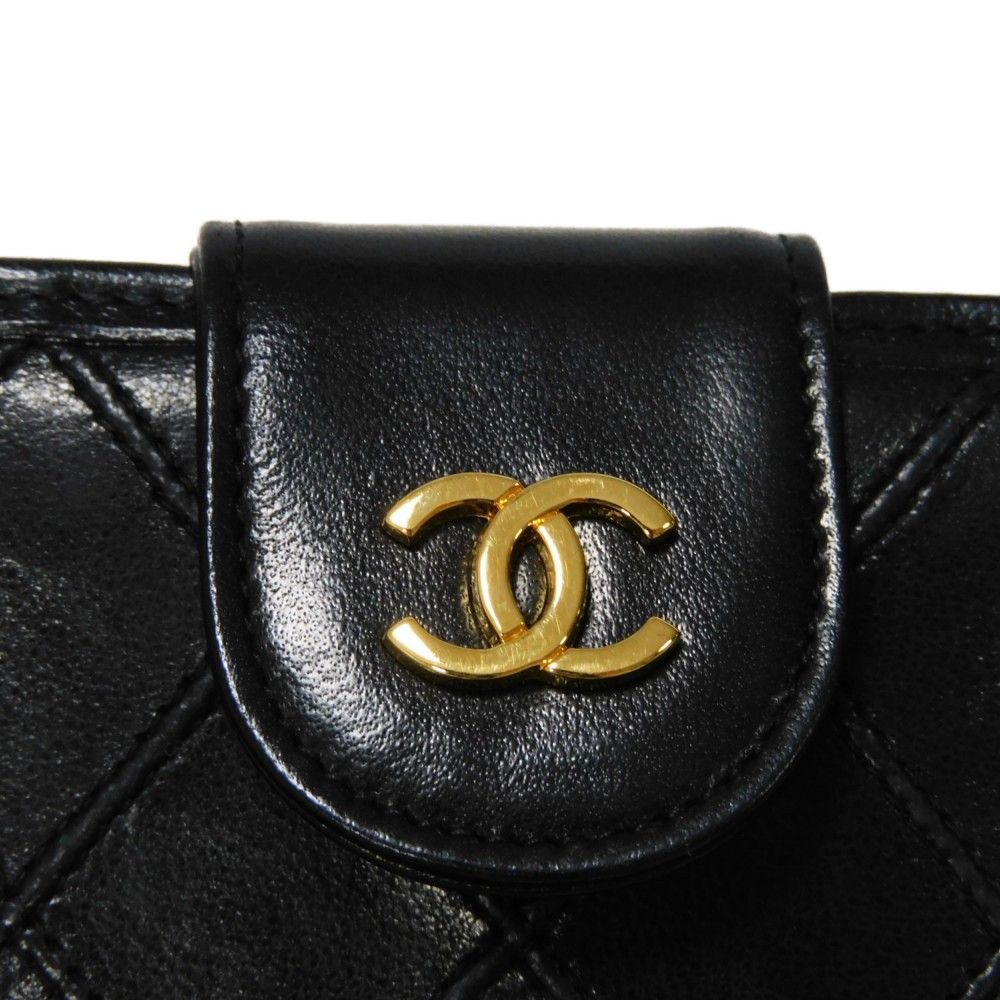 CHANEL シャネル ビコローレ ロング フラップ ウォレット ココ