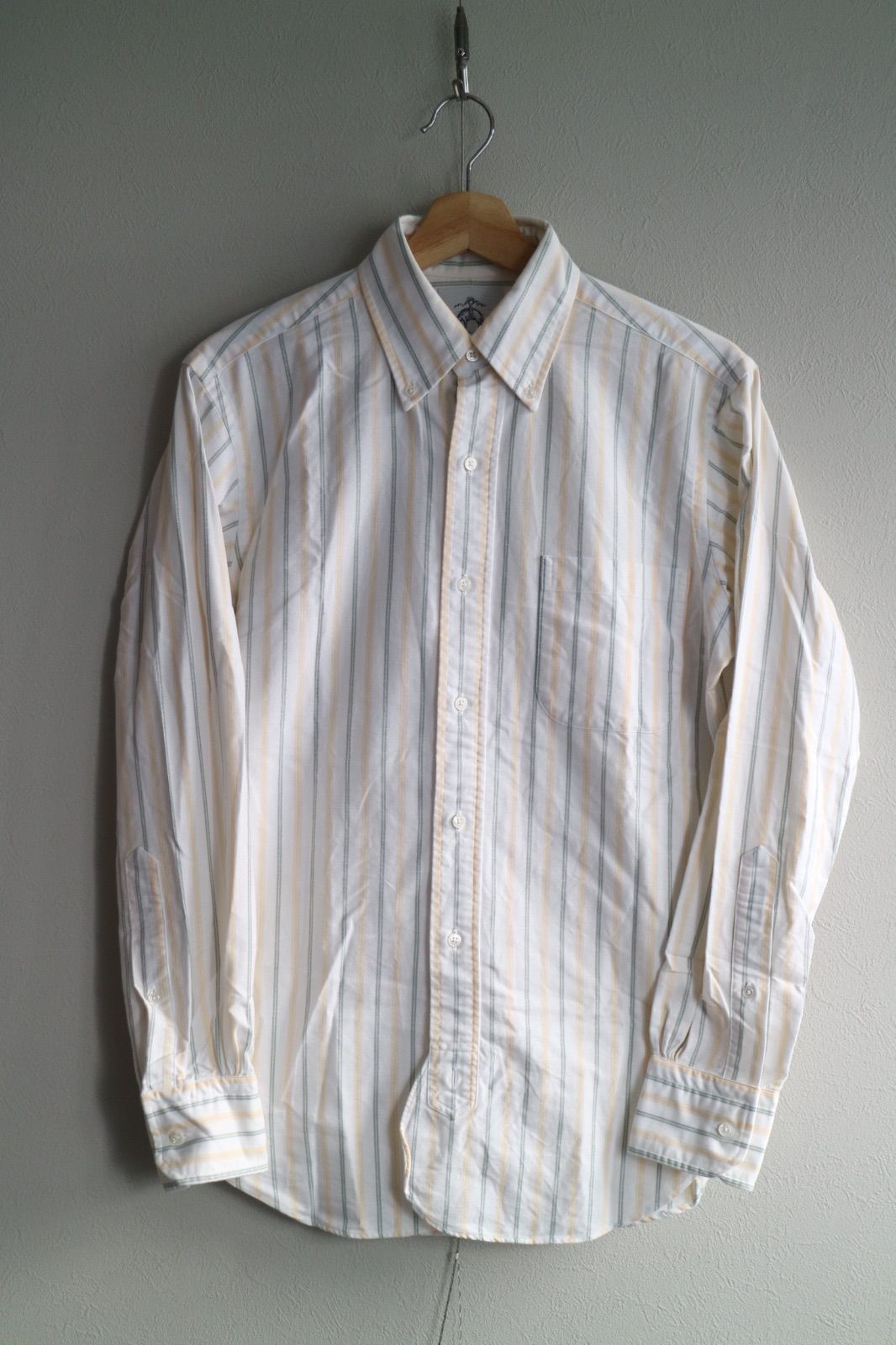 BLACK FLEECE BY BROOKS BROTHERS ストライプボタンダウンシャツ ブラックフリース ブルックスブラザーズ