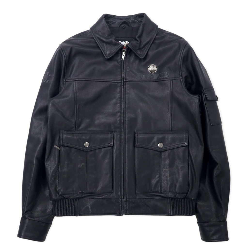 Harley-Davidson G-1レザーフライトジャケット Yahoo!オークション - 【極希少】80s HARLEY-DAVIDSON