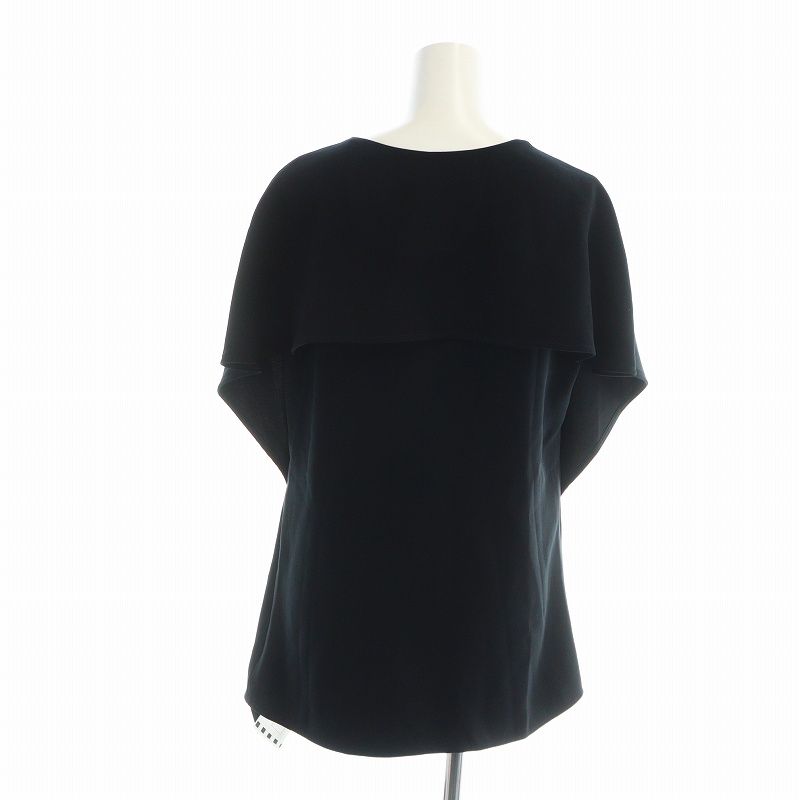 新品同様　ＡＤＥＡＭ　トップス　43488　ブラック　XS　'23年　 アディアム ADEAM Yukata Top 2way カットソー ノースリーブ