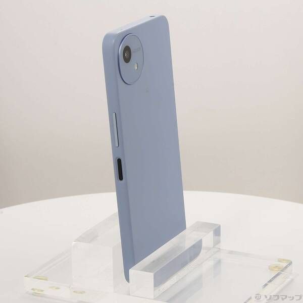中古品〕 AQUOS wish4 64GB ブルー SH-52E docomo SIMフリー