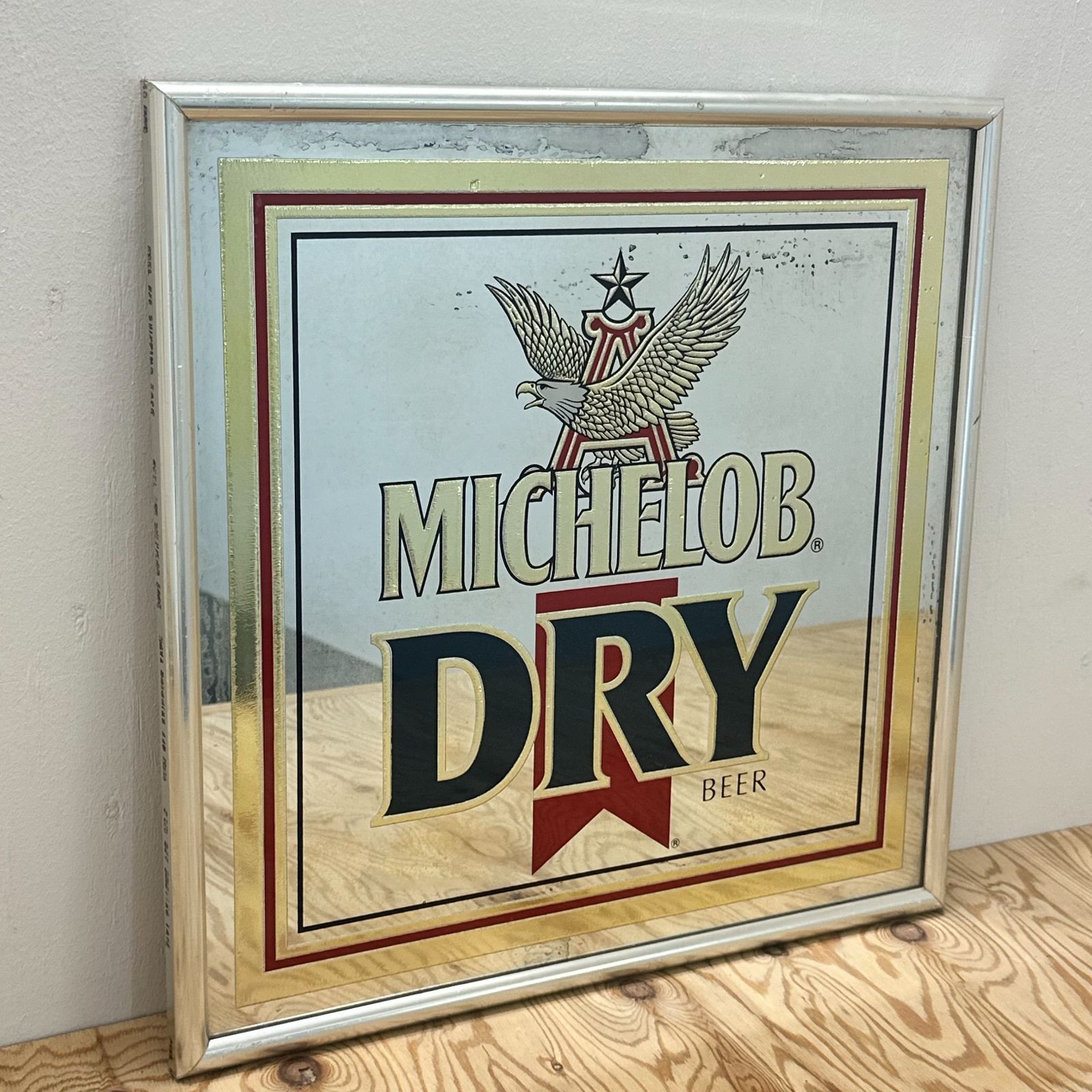 MICHELOB DRY パブミラー