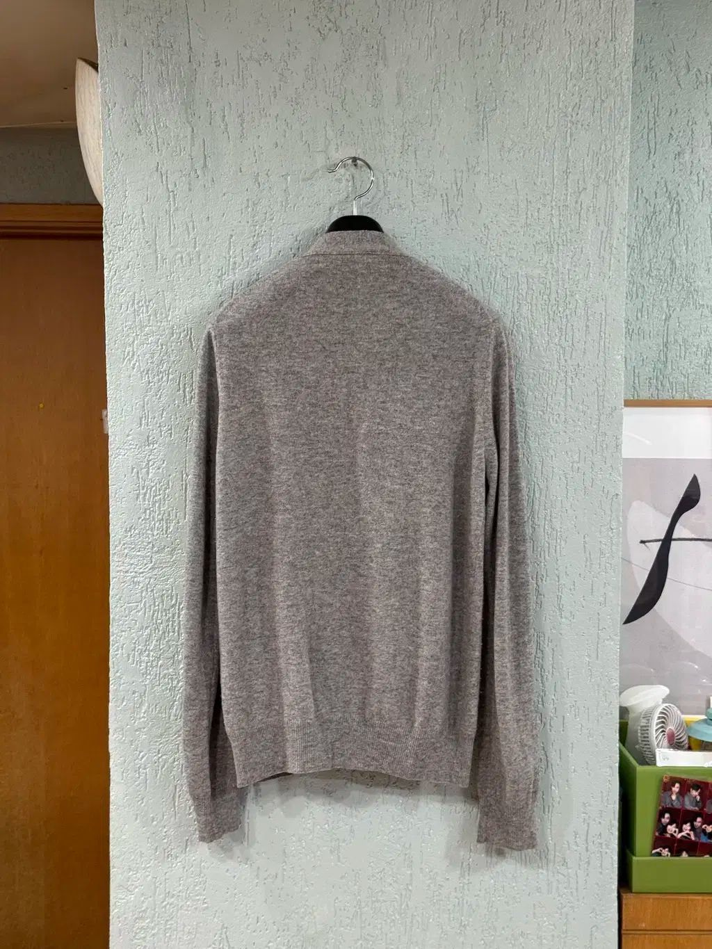 コムデギャルソン グレー カーディガン M COMME des GARCONS(コム・デ