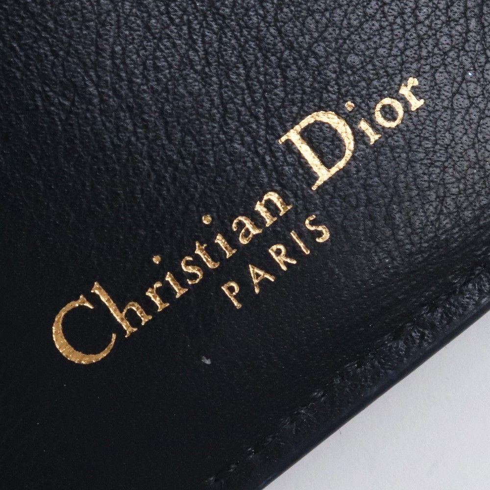 DIOR 30 Montaigne コンパクト ウォレット ネイビーブラック - メルカリ