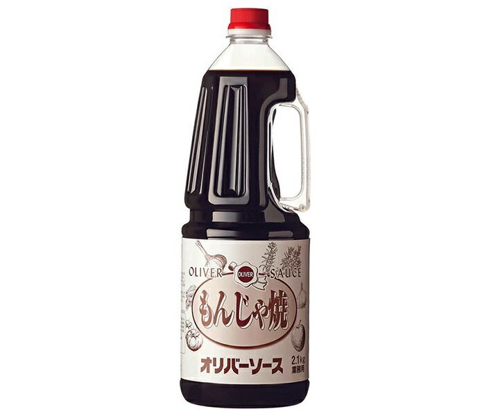オリバーソース もんじゃ焼ソース 2.1kg×6本入× 2ケース ｜ もんじゃ ソース ウスター 調味料