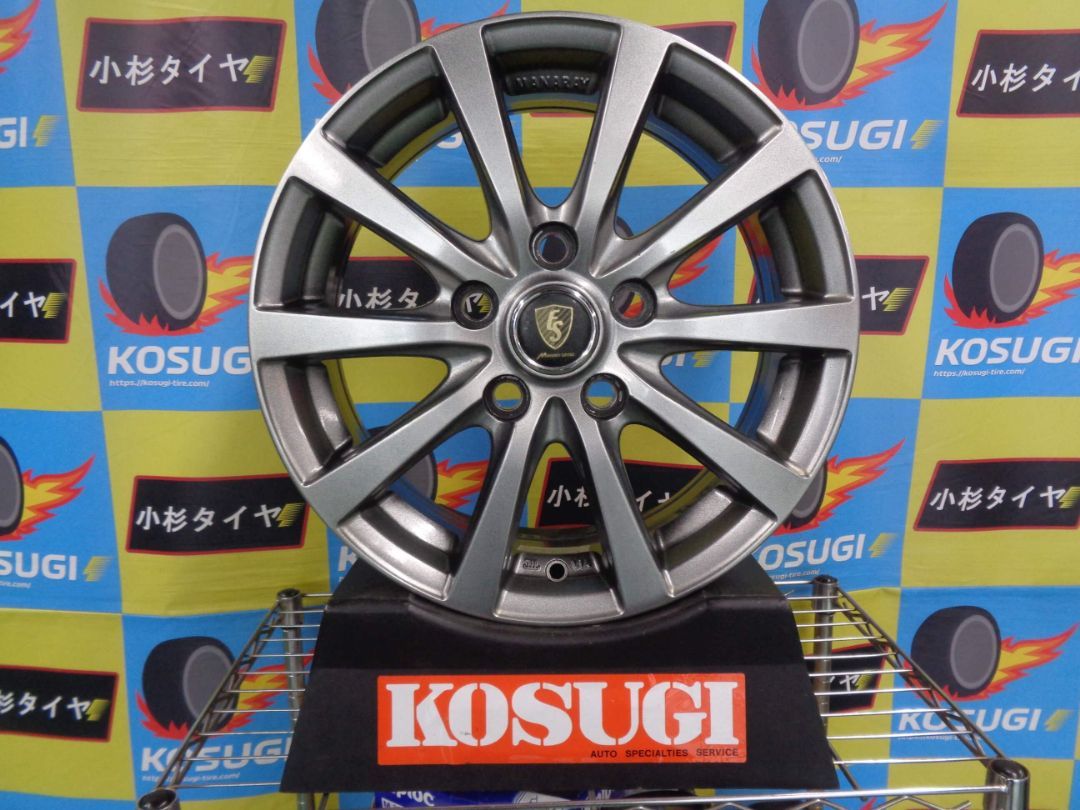 G10 6J-15 5H114.3 50 トヨタ純正ナット使用モデル ホイール 社外ホイール