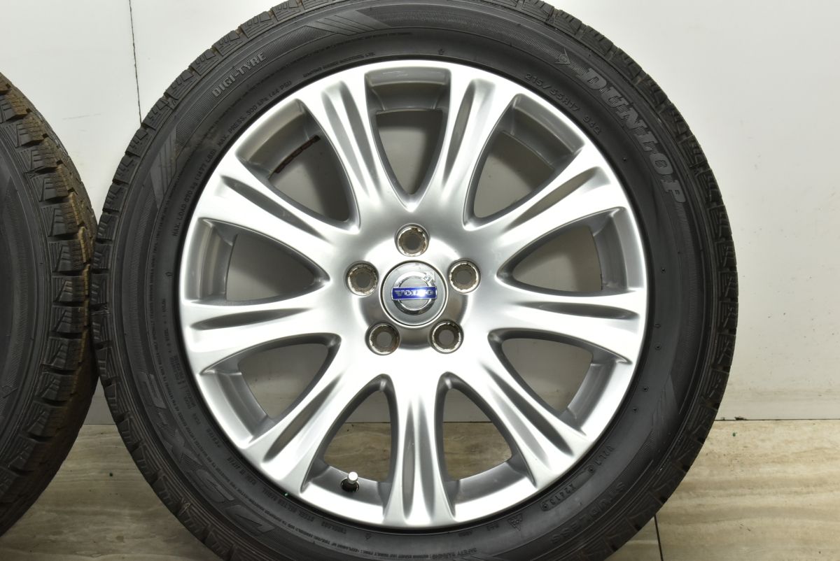 正規品】ボルボ V70 純正 17in 7J +50 PCD108 品番30760638 ダンロップ