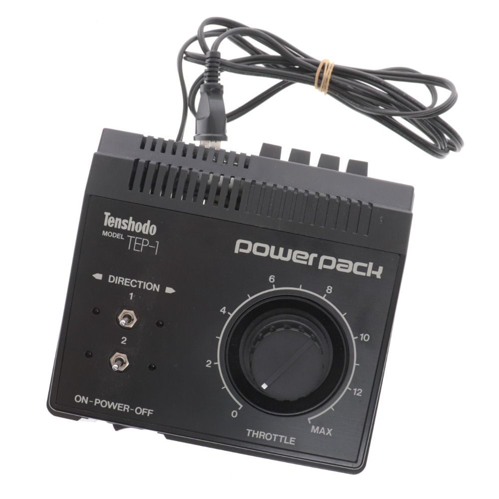 【通電確認済】天賞堂 パワーパック TR-1 トランジスタコントローラー □ 天賞堂 鉄道模型 パワーパック TR-1 トランジスタ