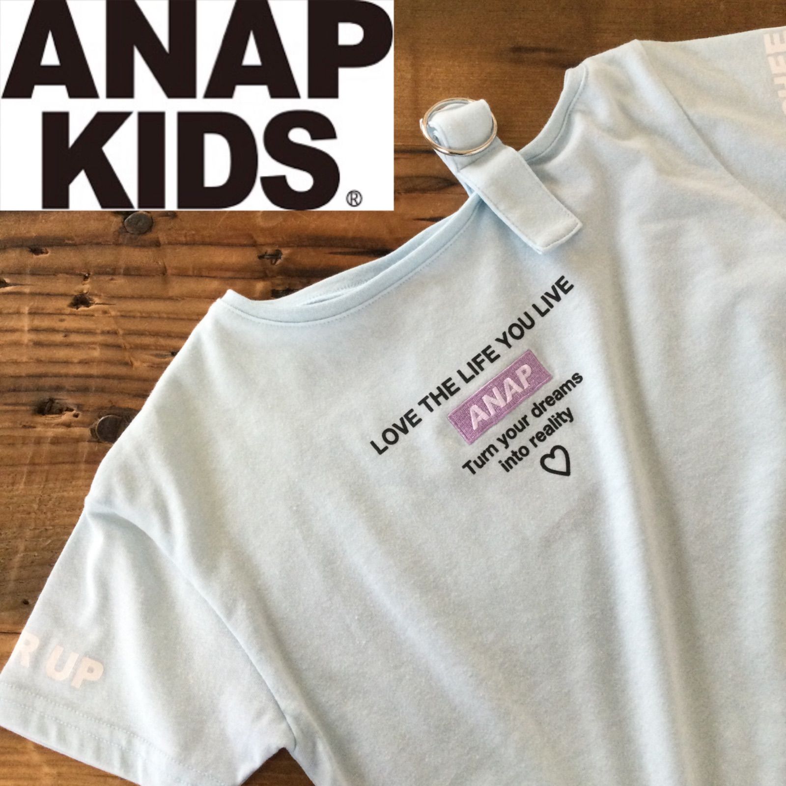 新品】30%OFF ANAPKIDS ワンショルダーTシャツ（110㎝） - メルカリShops