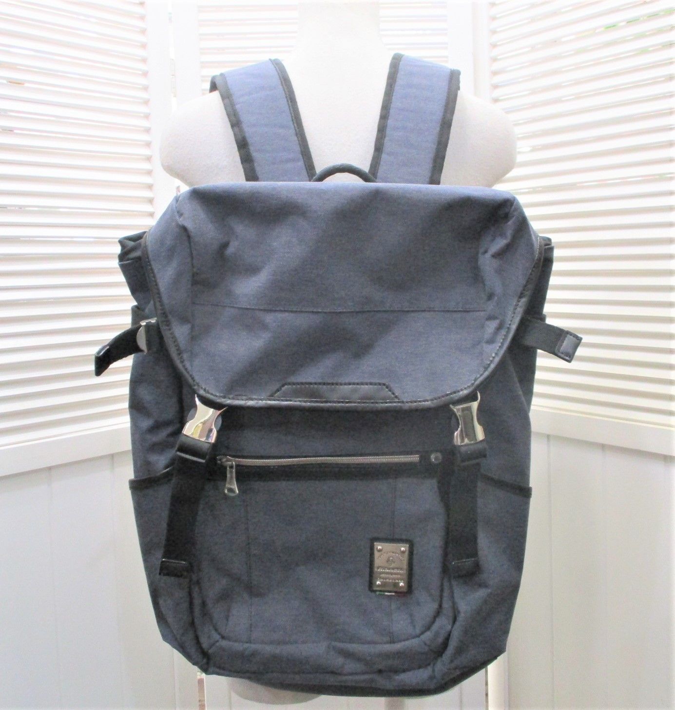 美品 BIANCHI ビアンキ バッグ/リュック Bianchi/リュック/ネイビー