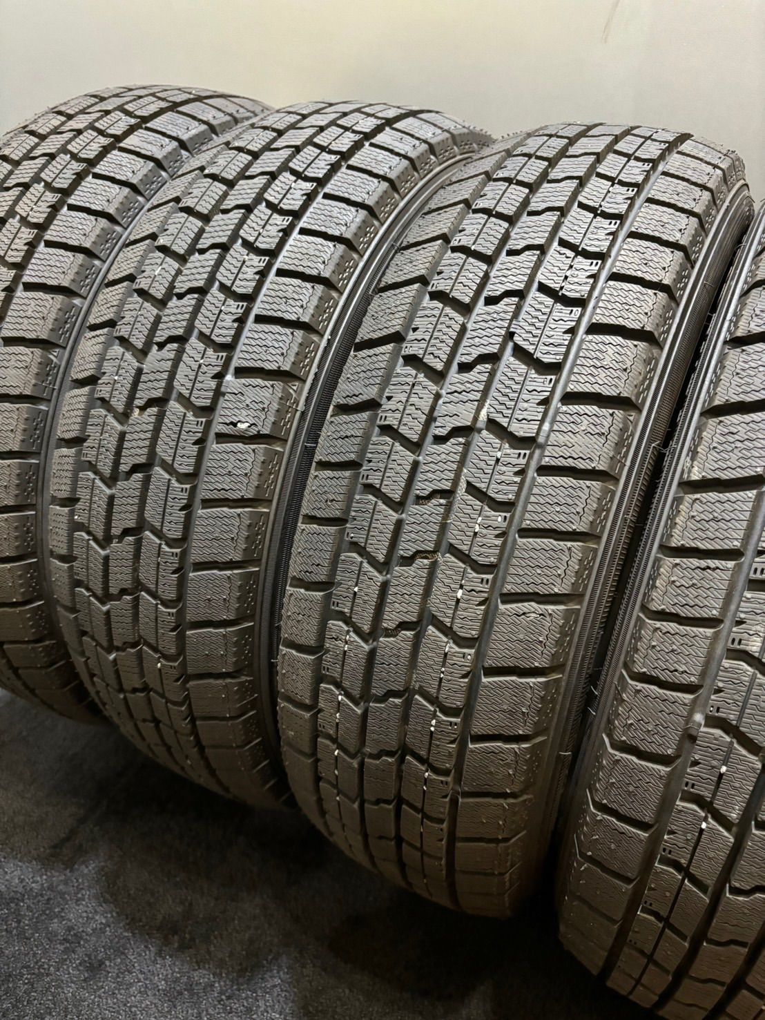165/55R15 GOODYEAR/ICE NAVI7 20年製 スタッドレス 4本 グッドイヤー アイスナビ7 (3-G701)