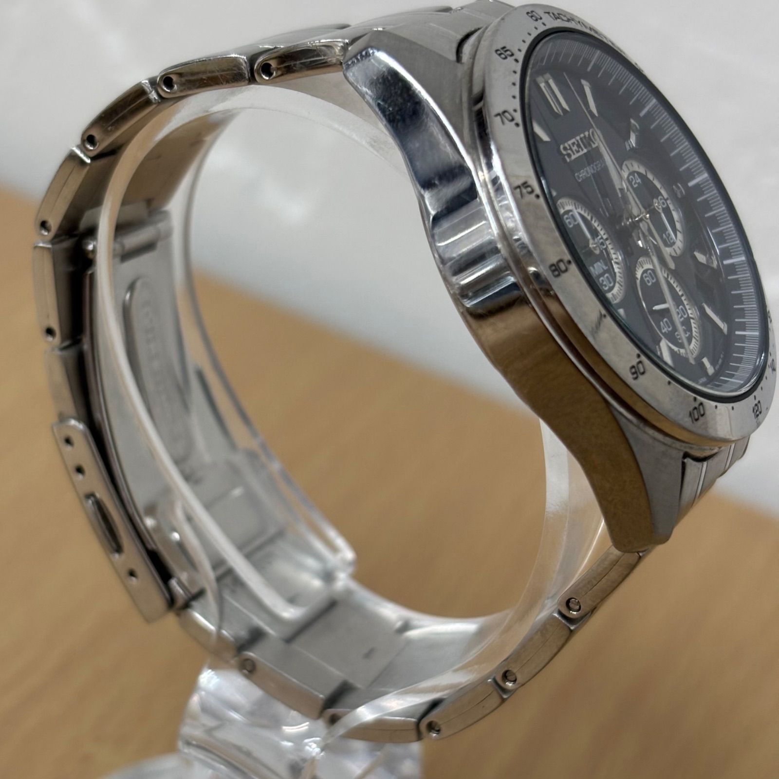 ◎SEIKO セイコー クォーツ 腕時計 ブルー セイコースピリット BT63 